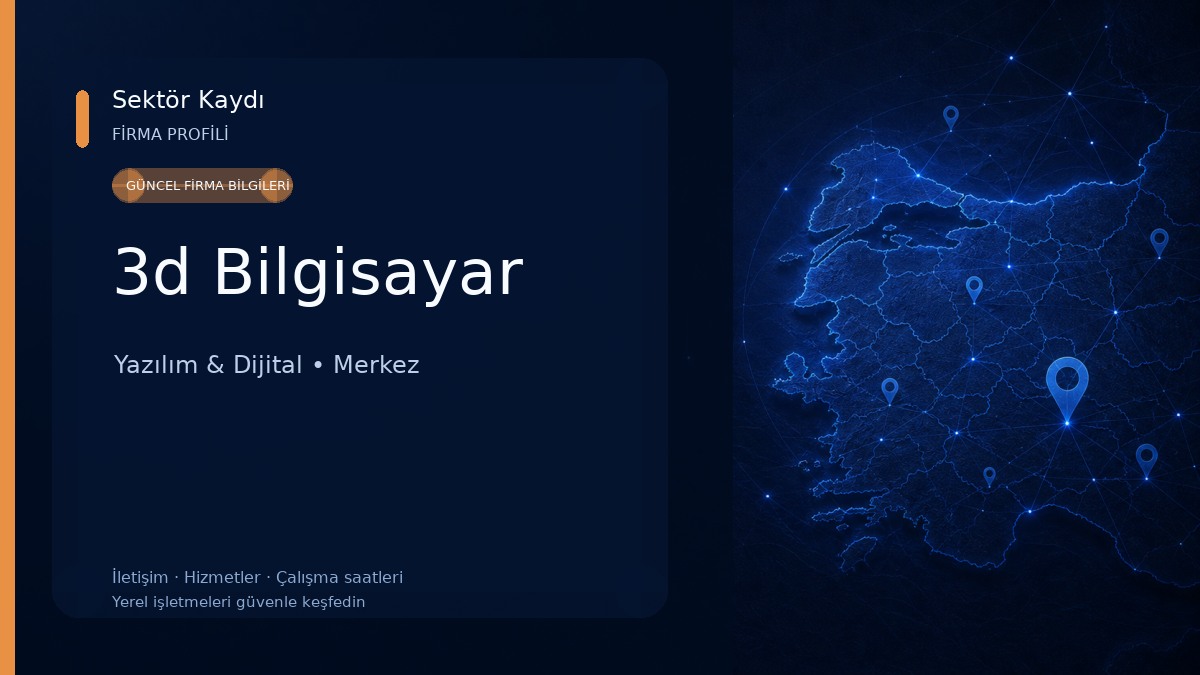 3d Bilgisayar