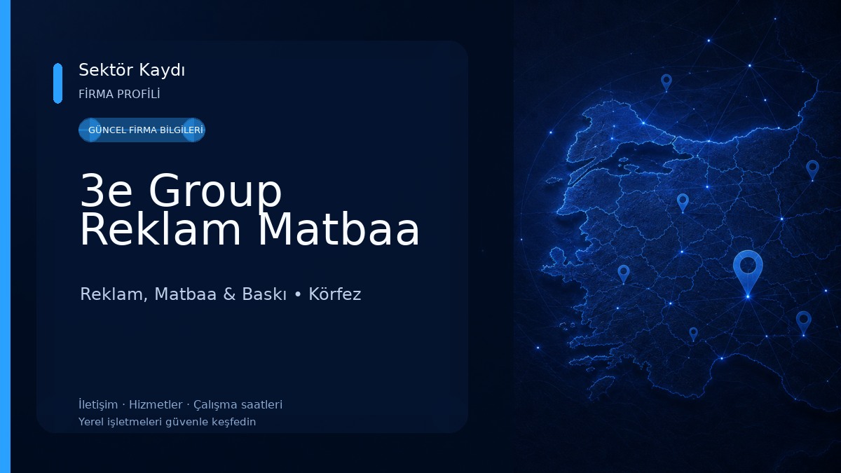 3e Group Reklam Matbaa
