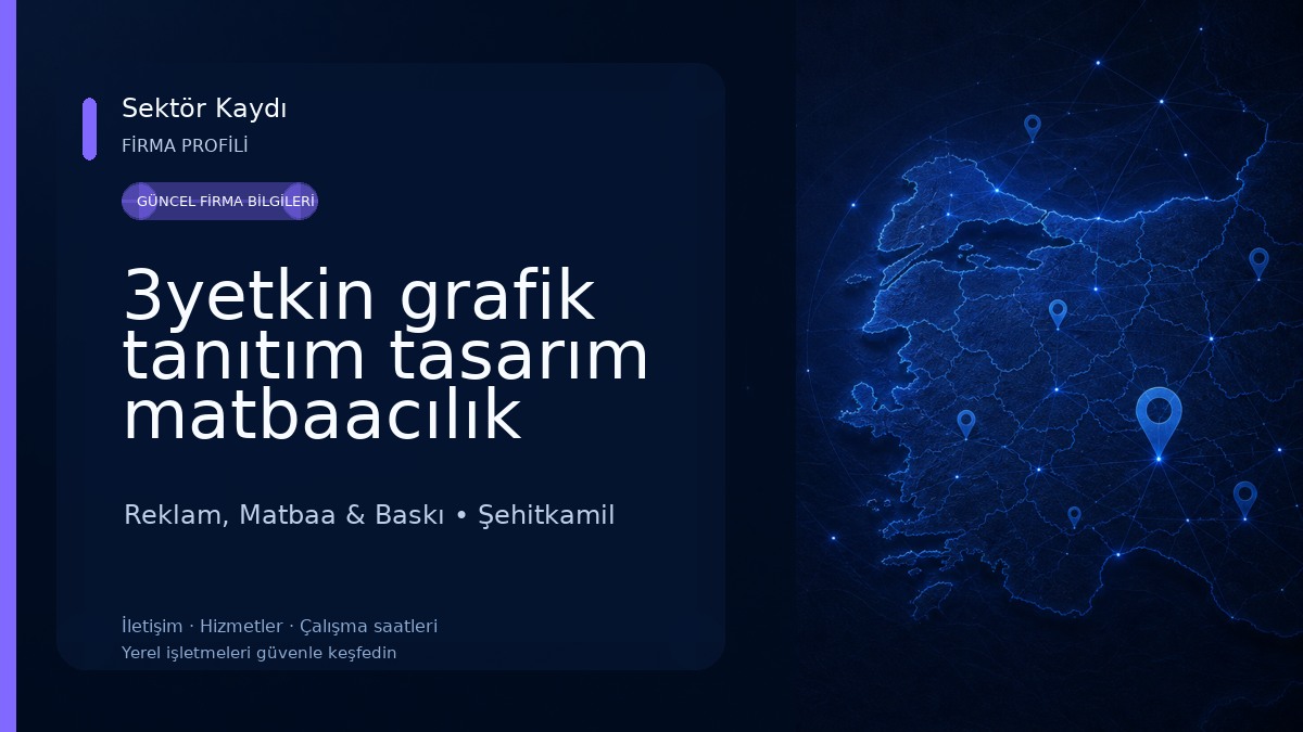 3yetkin grafik tanıtım tasarım matbaacılık Reklam, Matbaa & Baskı