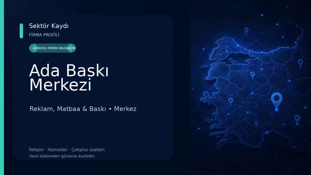 Ada Baskı Merkezi 