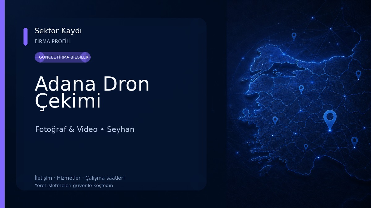Adana Dron Çekimi 