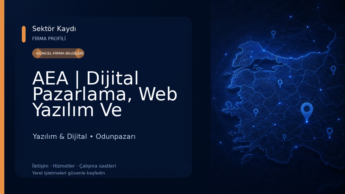 AEA | Dijital Pazarlama, Web Yazılım Ve Tasarım