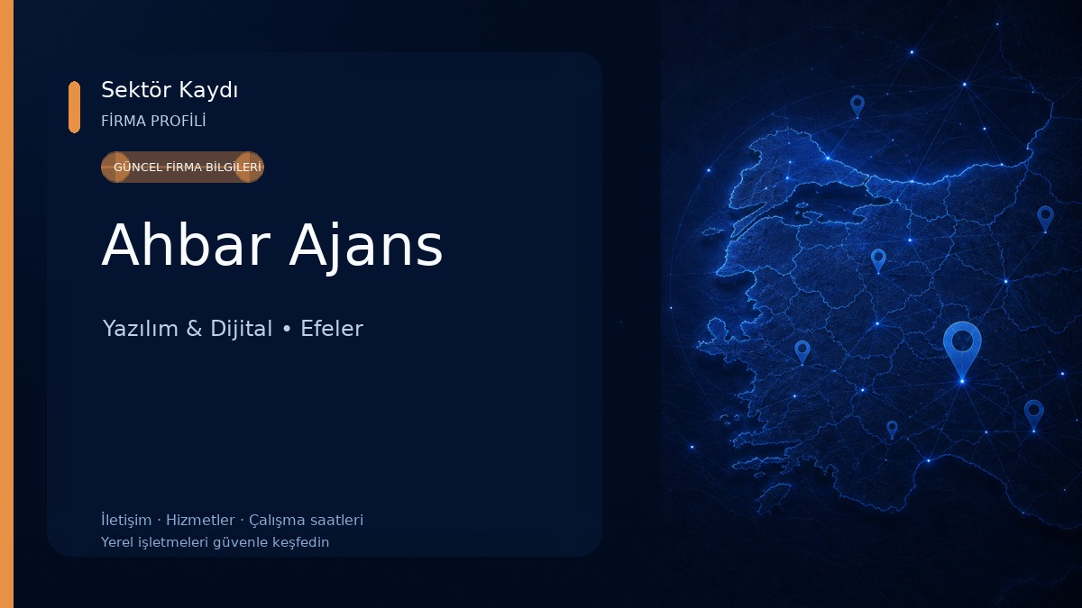 Ahbar Ajans Yazılım & Dijital