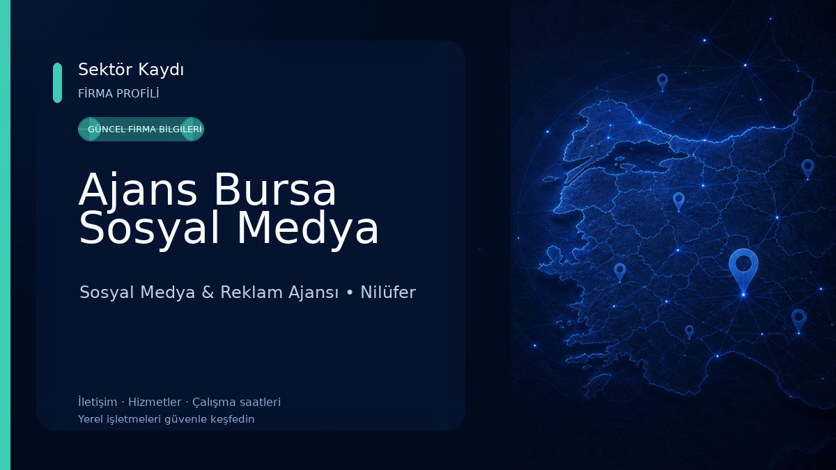 Ajans Bursa Sosyal Medya Sosyal Medya & Reklam Ajansı