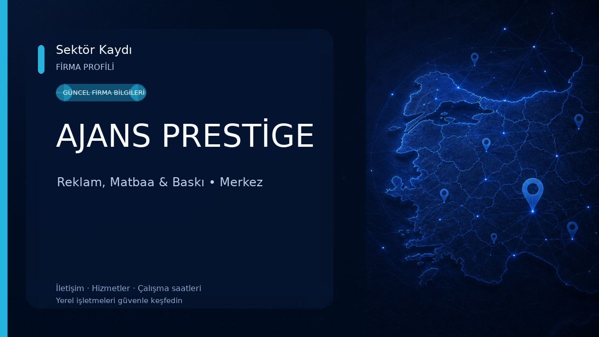 AJANS PRESTİGE Reklam, Matbaa & Baskı