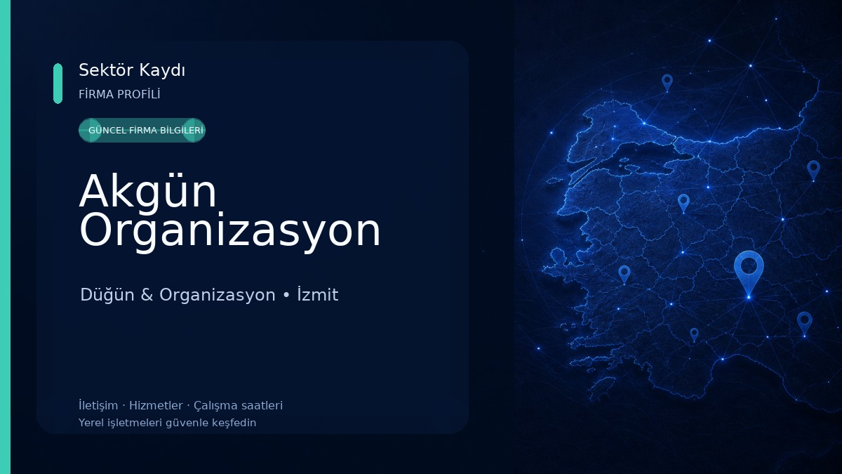 Akgün Organizasyon Düğün & Organizasyon