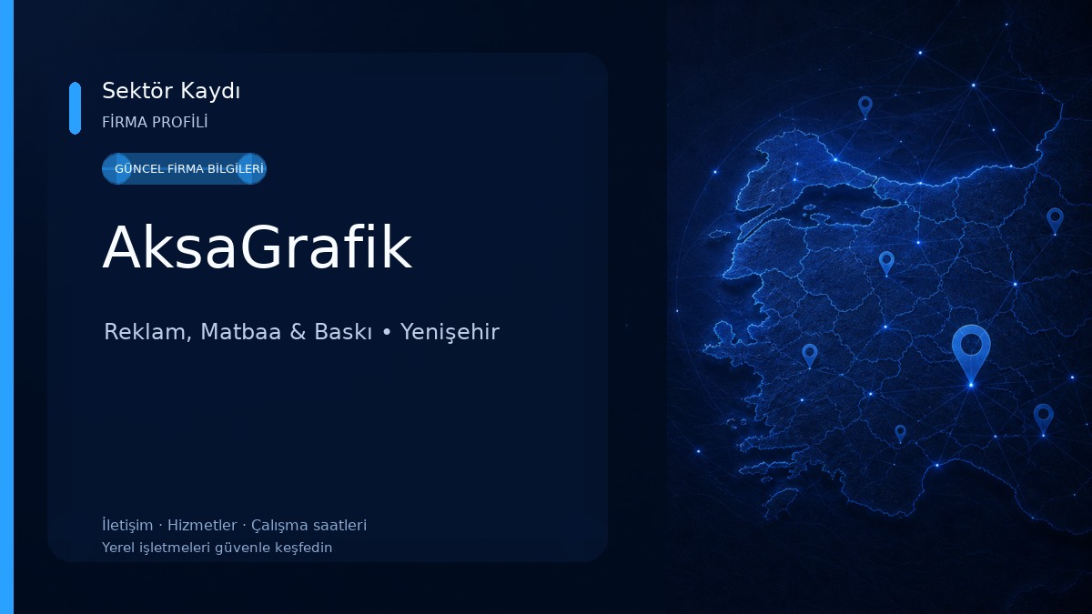 AksaGrafik Reklam, Matbaa & Baskı