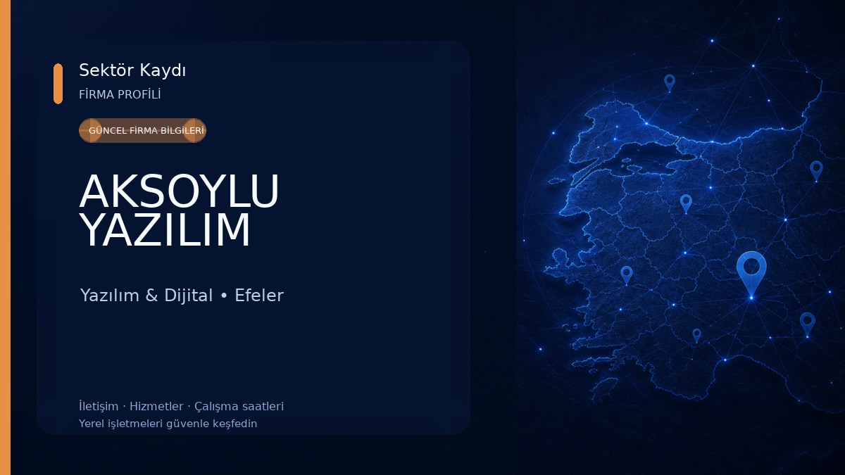 AKSOYLU YAZILIM Yazılım & Dijital