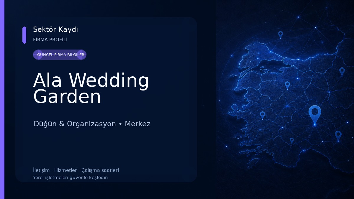 Ala Wedding Garden Düğün & Organizasyon