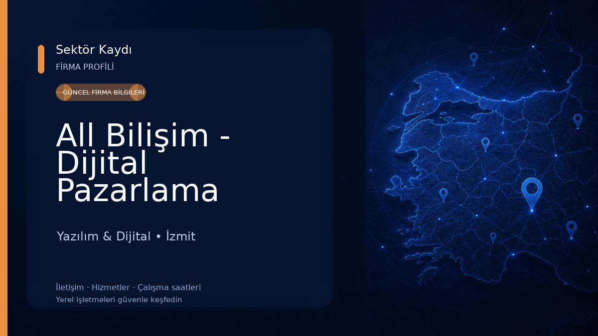 All Bilişim - Dijital Pazarlama Ajansı | E-Ticaret Çözümleri Yazılım & Dijital