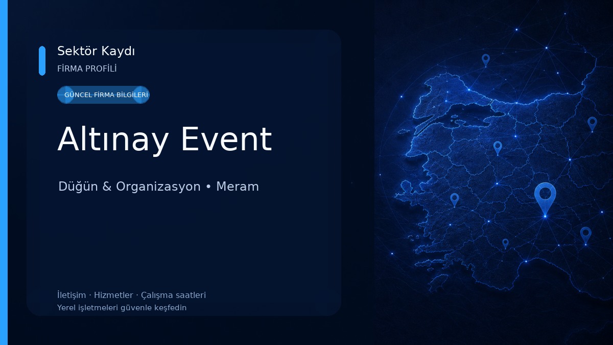 Altınay Event Düğün & Organizasyon