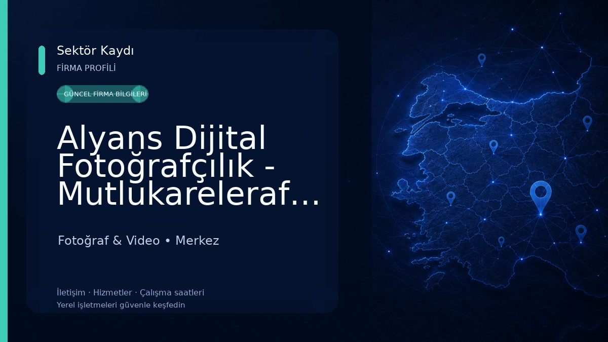 Alyans Dijital Fotoğrafçılık - Mutlukarelerafyon Fotoğraf & Video
