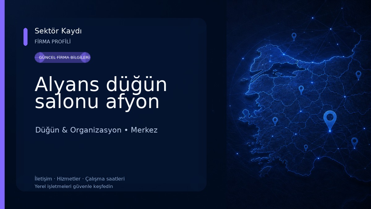 Alyans düğün salonu afyon Düğün & Organizasyon