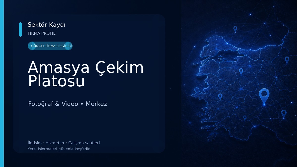 Amasya Çekim Platosu 