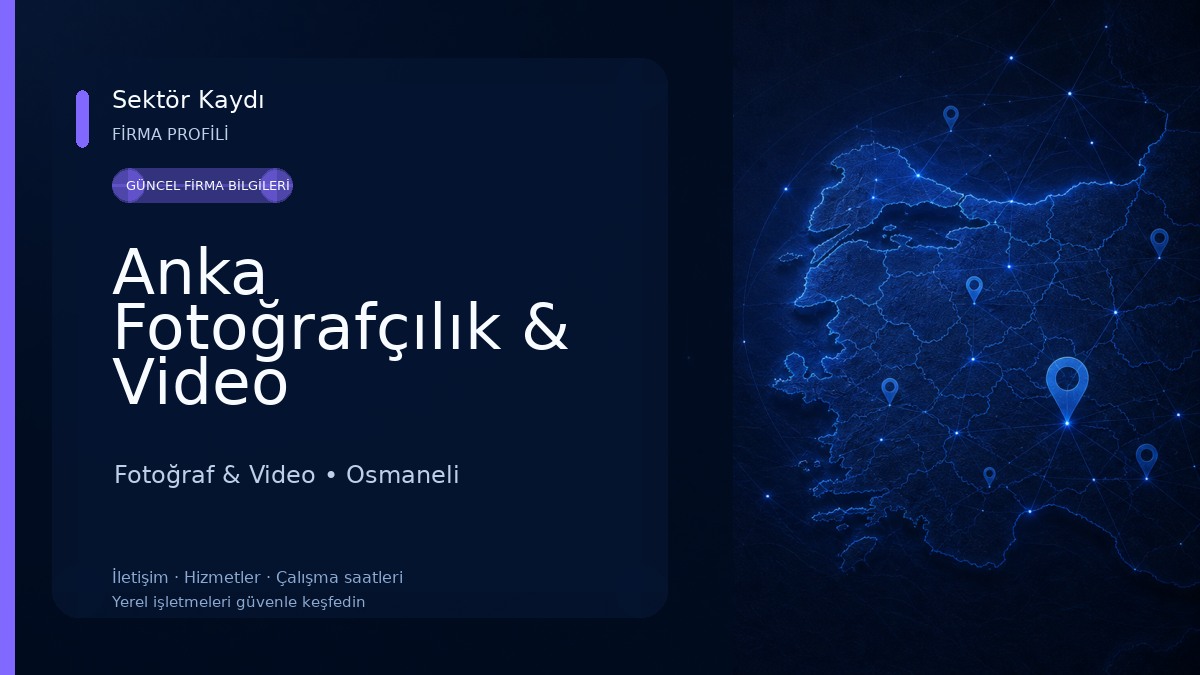 Anka Fotoğrafçılık & Video Fotoğraf & Video