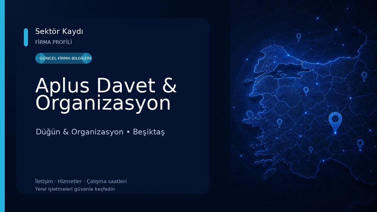 Aplus Davet & Organizasyon Düğün & Organizasyon