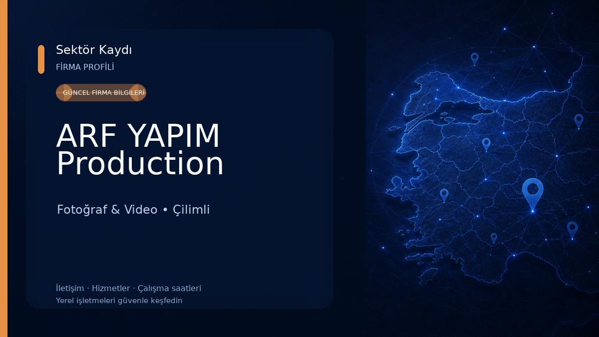 ARF YAPIM Production Fotoğraf & Video
