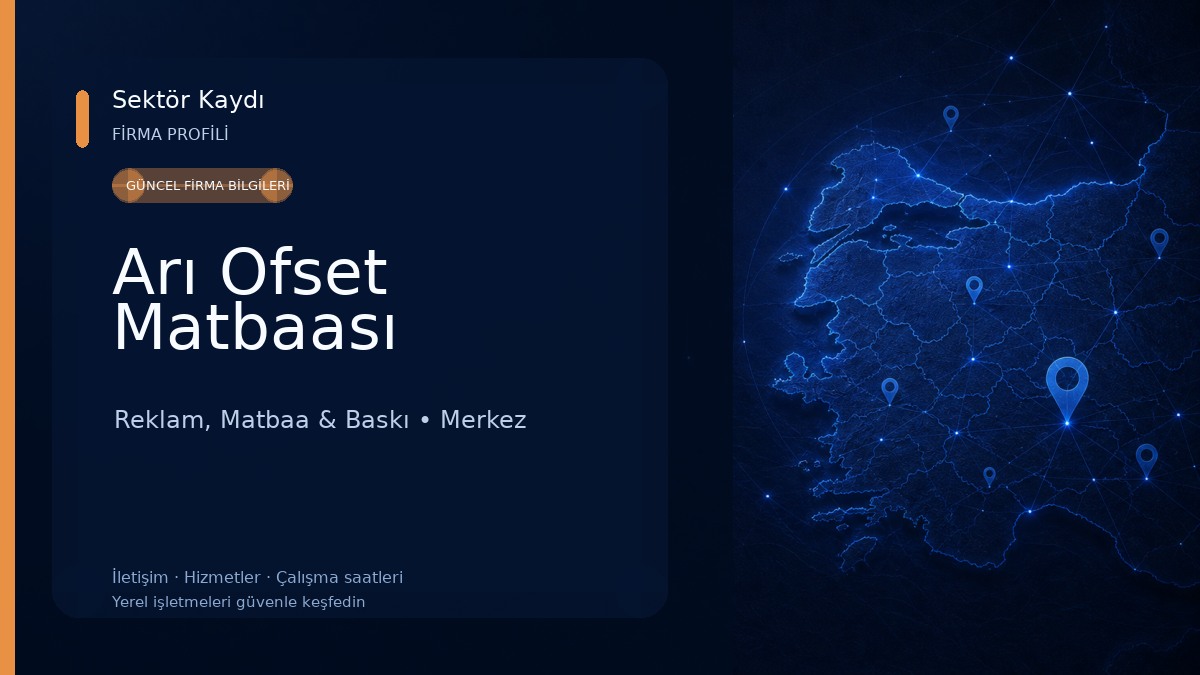 Arı Ofset Matbaası