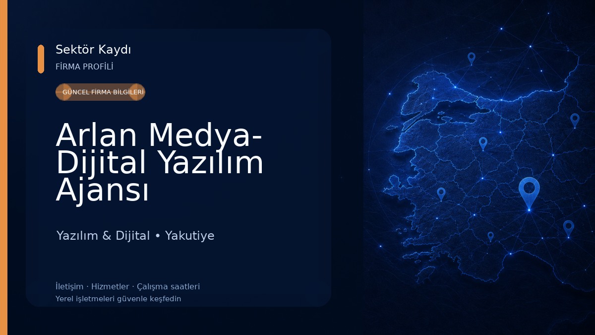 Arlan Medya- Dijital Yazılım Ajansı 