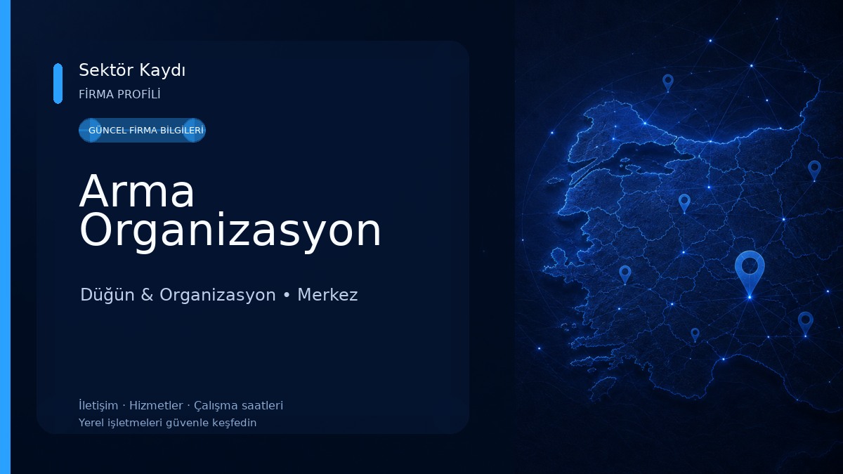 Arma Organizasyon Düğün & Organizasyon