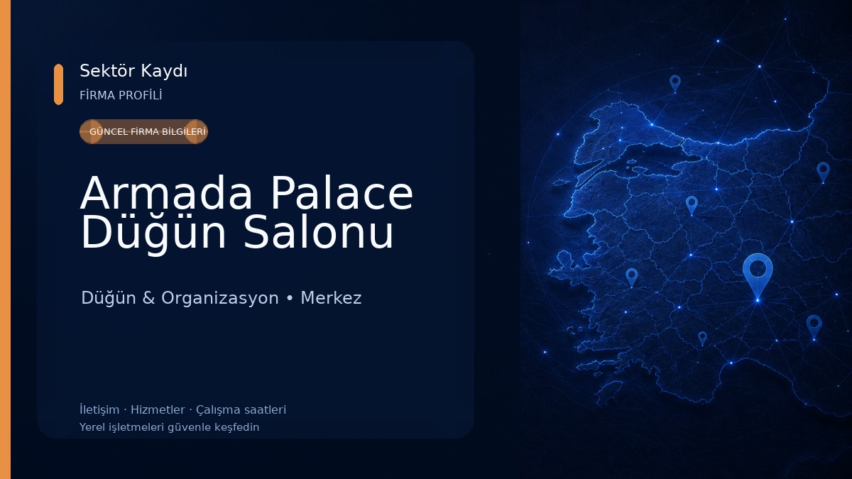 Armada Palace Düğün Salonu Düğün & Organizasyon