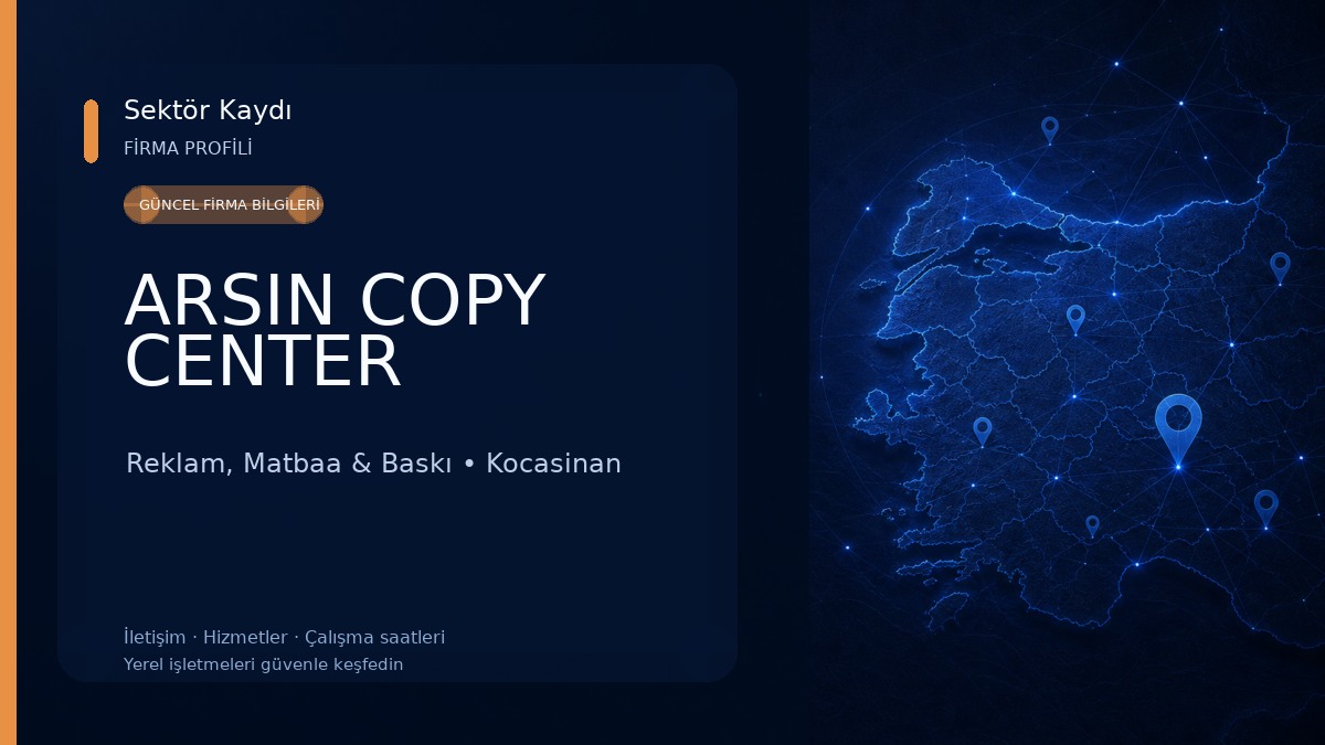 ARSIN COPY CENTER