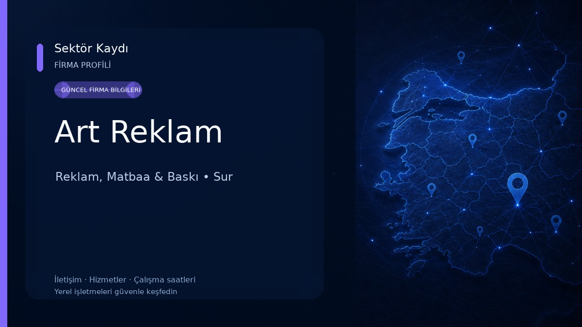 Art Reklam Reklam, Matbaa & Baskı