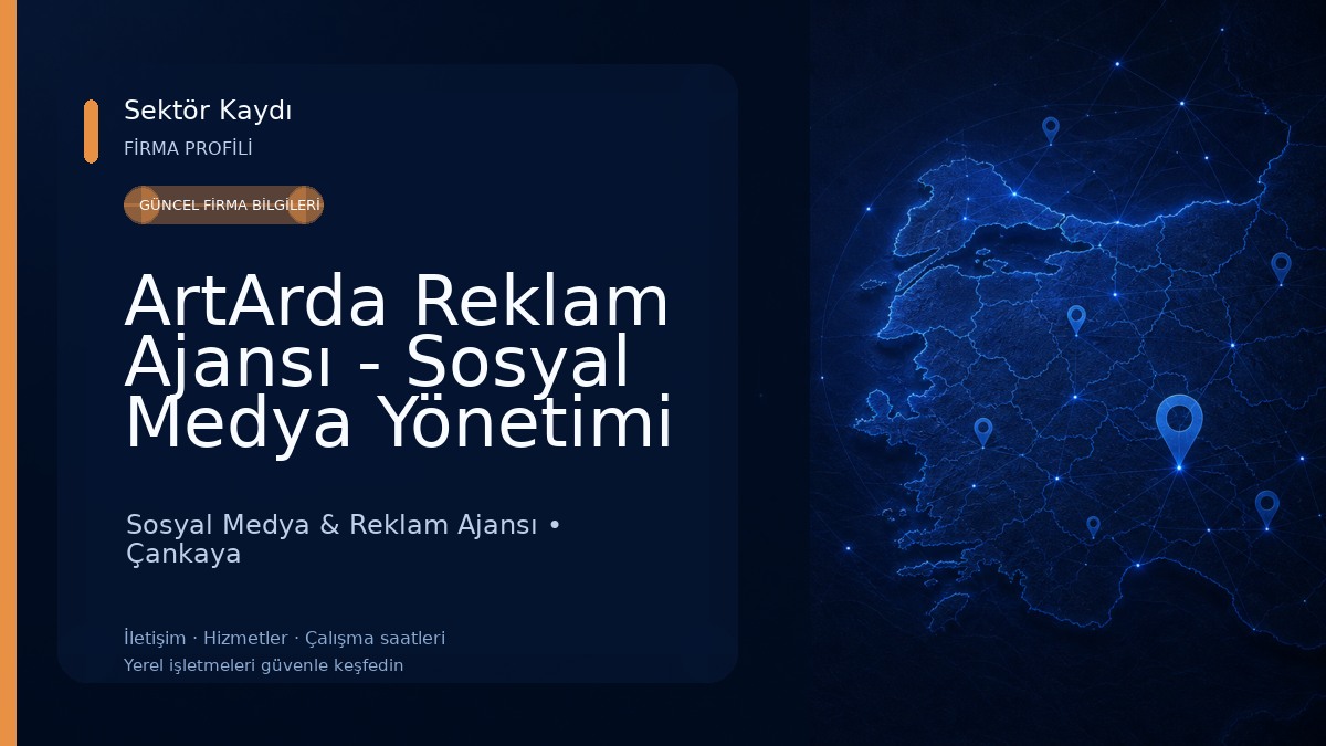 ArtArda Reklam Ajansı - Sosyal Medya Yönetimi - Web Tasarım - SEO