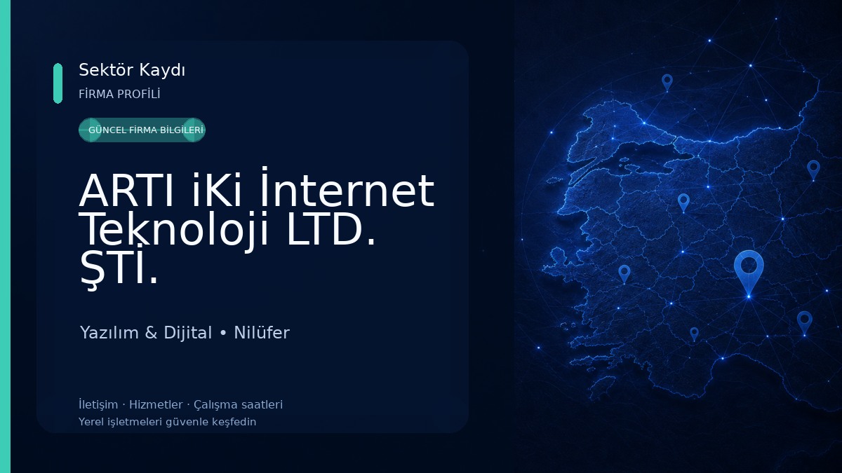 ARTI iKi İnternet Teknoloji LTD. ŞTİ.