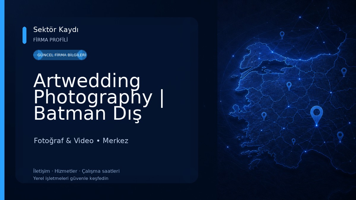 Artwedding Photography | Batman Dış Çekim Fotoğrafçısı Fotoğraf & Video