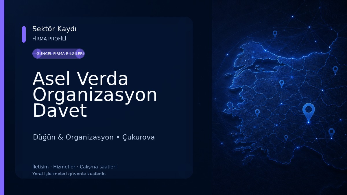 Asel Verda Organizasyon Davet