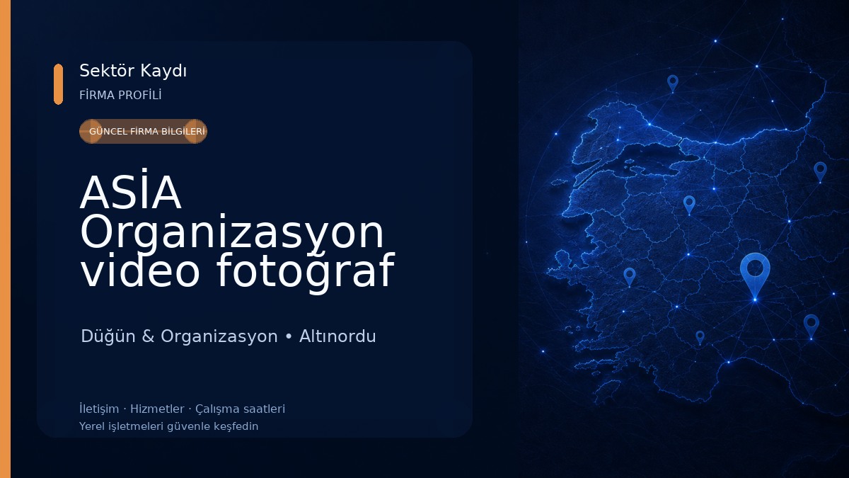 ASİA Organizasyon video fotoğraf