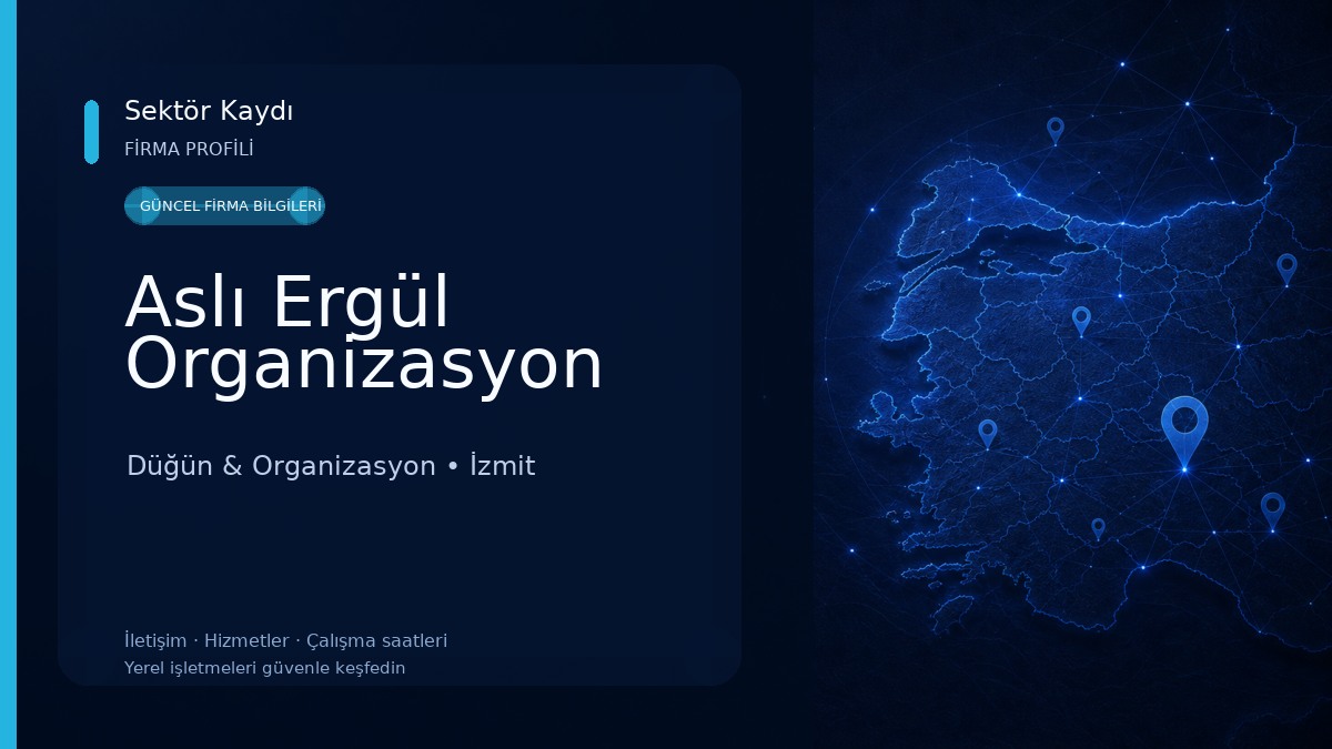Aslı Ergül Organizasyon Düğün & Organizasyon