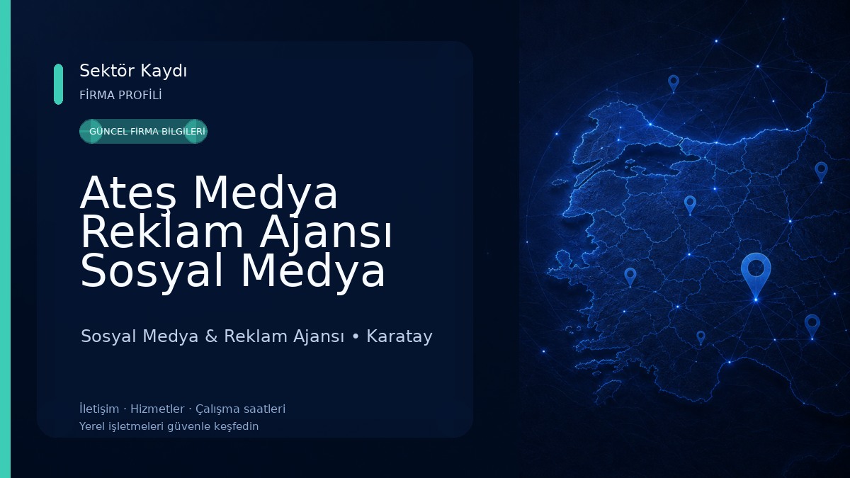 Ateş Medya Reklam Ajansı Sosyal Medya Yazılım Danışmanlık Hizmetleri Sosyal Medya & Reklam Ajansı