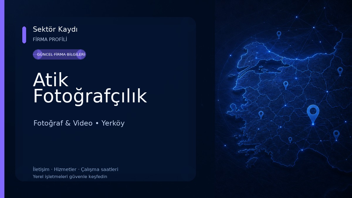 Atik Fotoğrafçılık Fotoğraf & Video