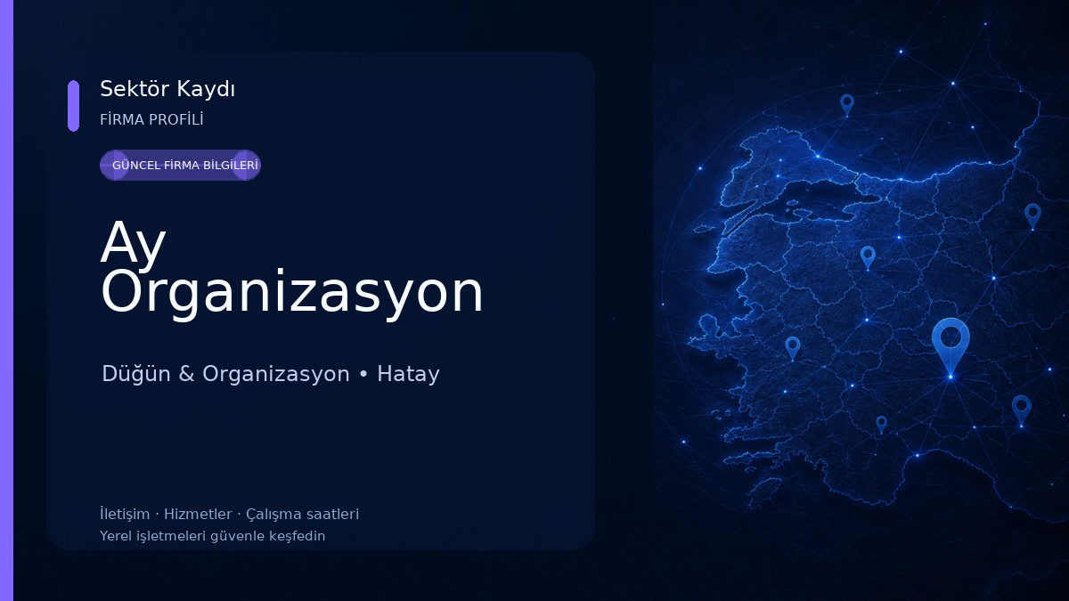 Ay Organizasyon Düğün & Organizasyon