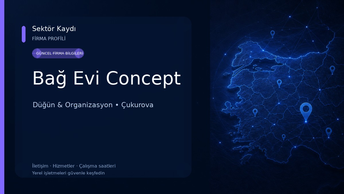 Bağ Evi Concept Düğün & Organizasyon
