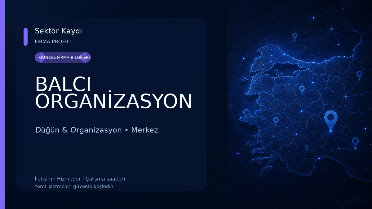 BALCI ORGANİZASYON