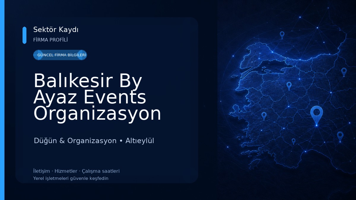 Balıkesir By Ayaz Events Organizasyon 