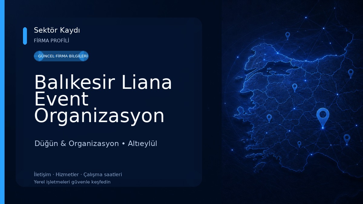 Balıkesir Liana Event Organizasyon Düğün & Organizasyon