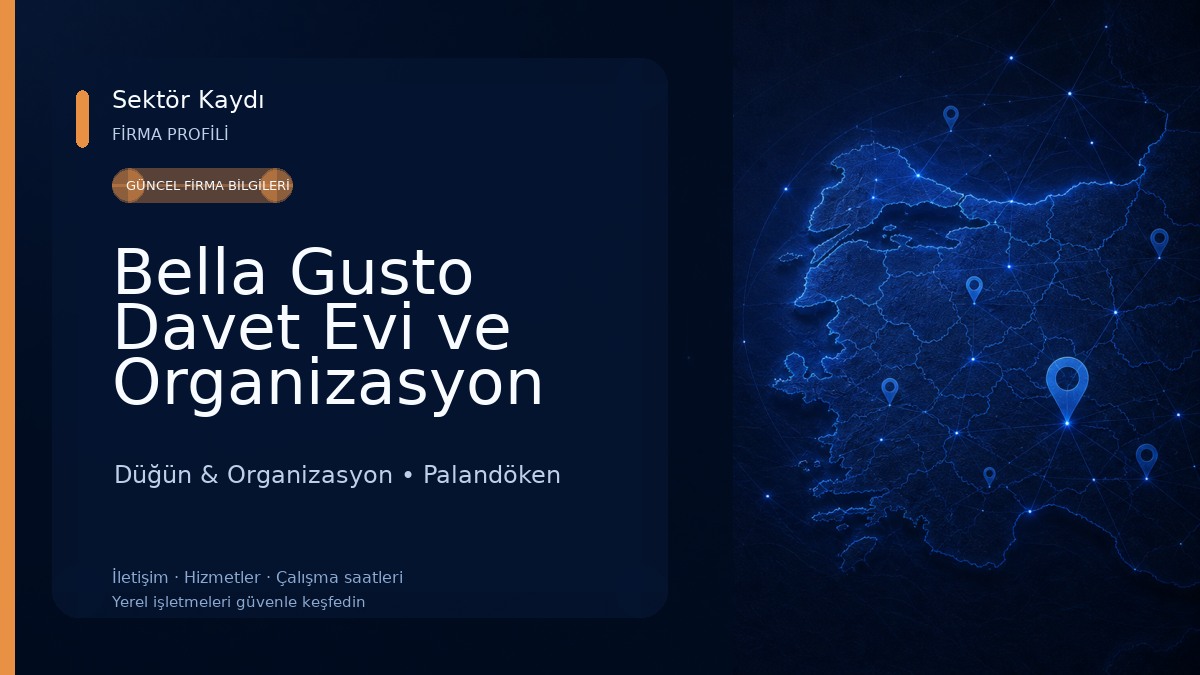 Bella Gusto Davet Evi ve Organizasyon Düğün & Organizasyon