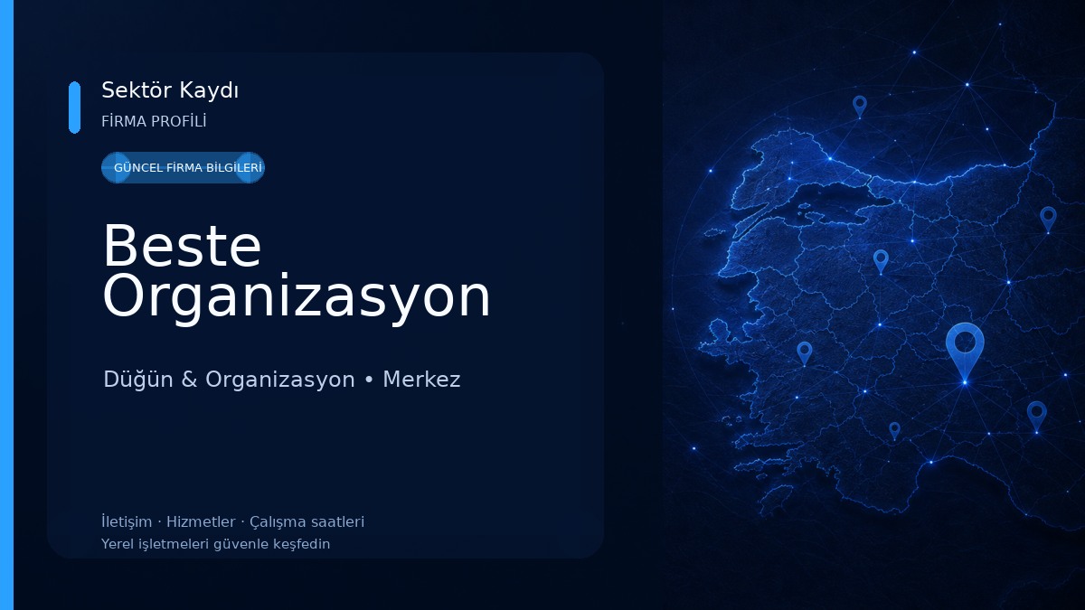 Beste Organizasyon