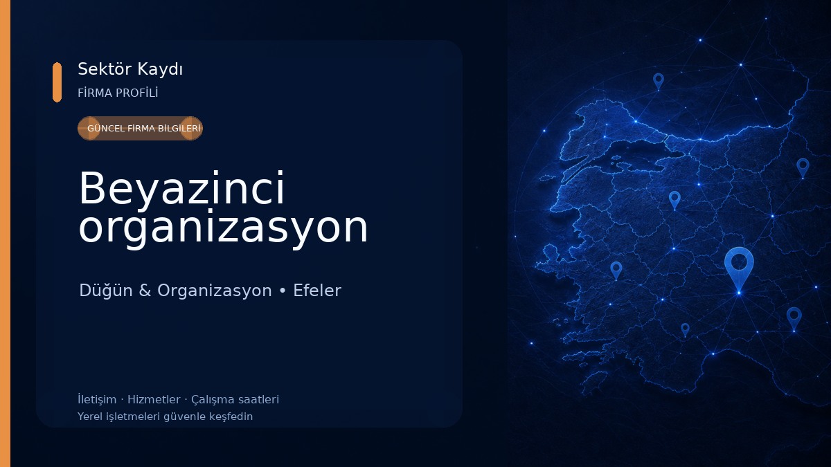 Beyazinci organizasyon Düğün & Organizasyon