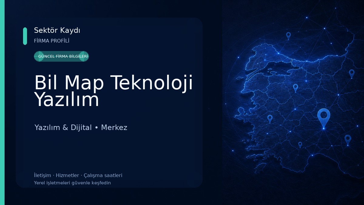 Bil Map Teknoloji Yazılım