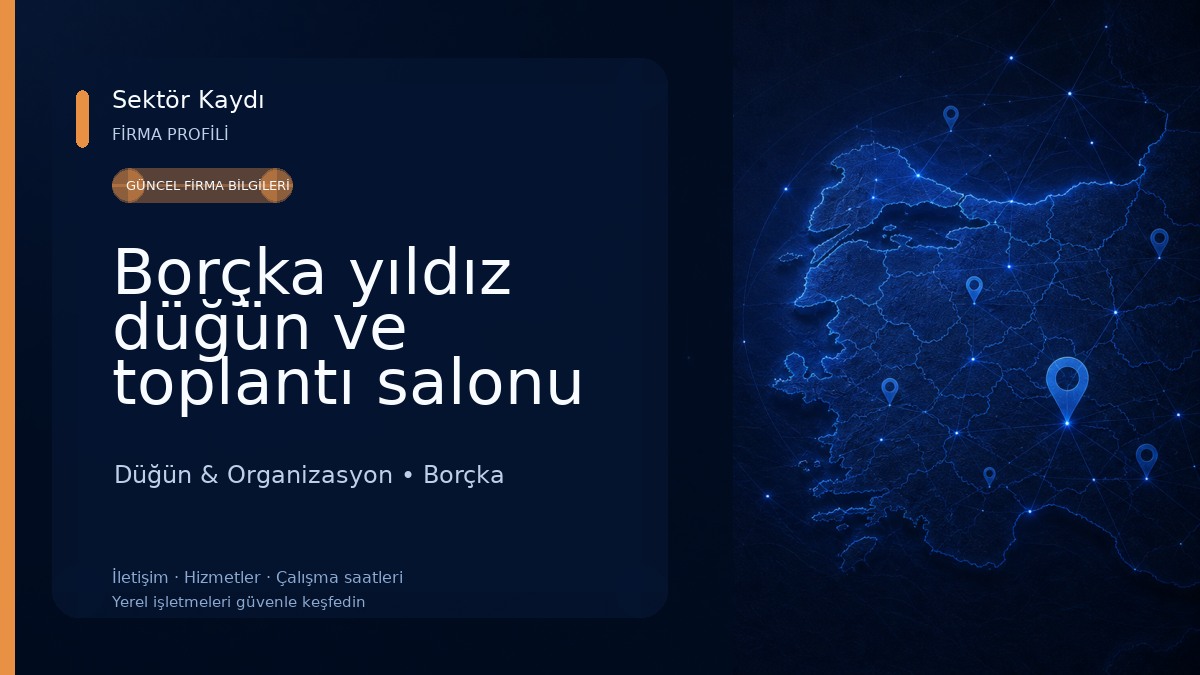 Borçka yıldız düğün ve toplantı salonu Düğün & Organizasyon