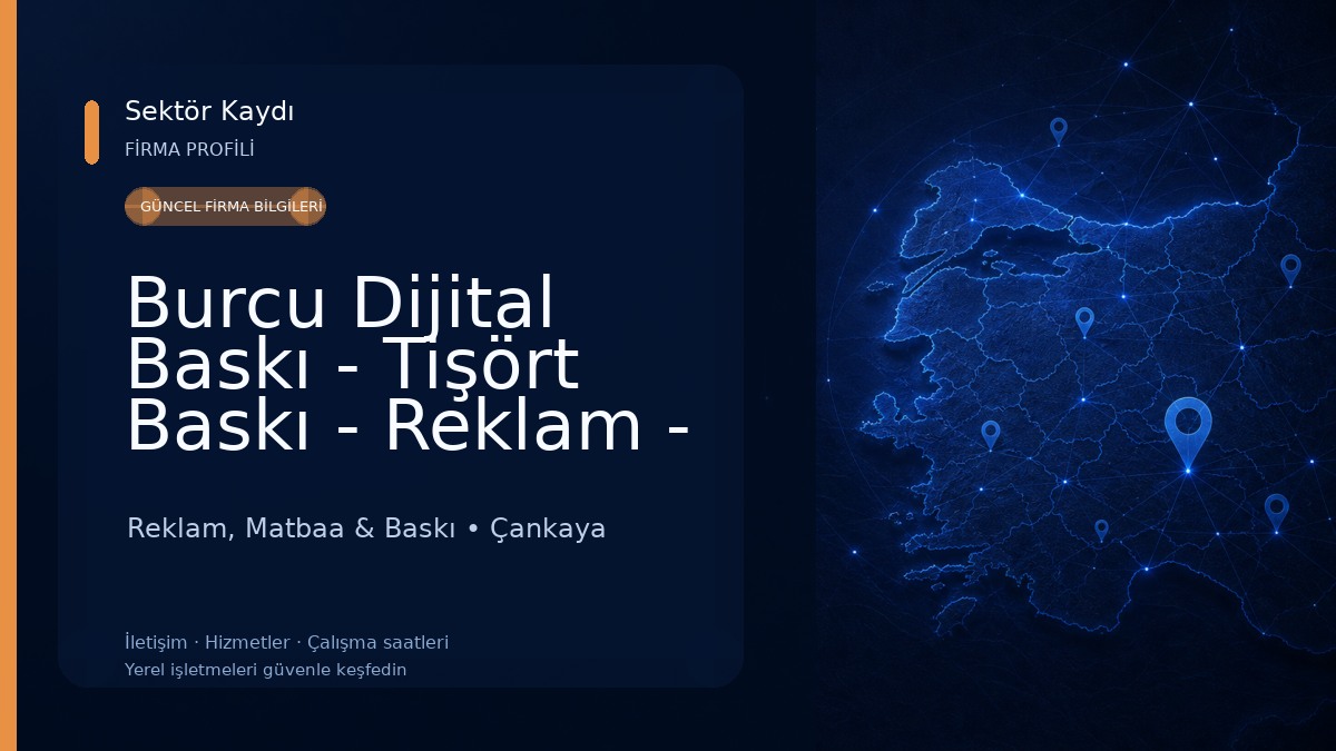 Burcu Dijital Baskı - Tişört Baskı - Reklam - Matbaa