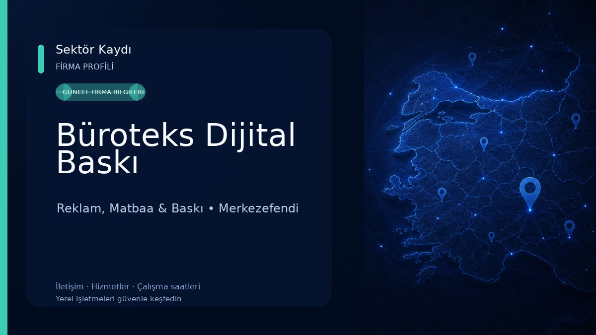 Büroteks Dijital Baskı