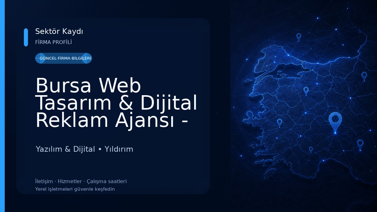 Bursa Web Tasarım & Dijital Reklam Ajansı - Bursart Yazılım & Dijital