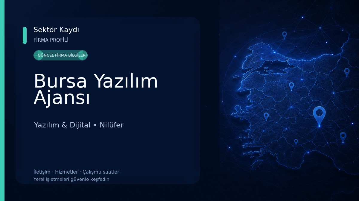 Bursa Yazılım Ajansı Yazılım & Dijital