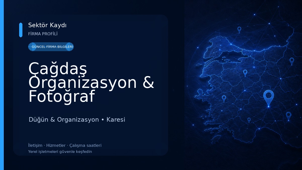 Çağdaş Organizasyon & Fotoğraf